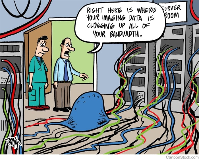 Humor - Cartoon: Is Bandwidth a Non-Functional Requirement?